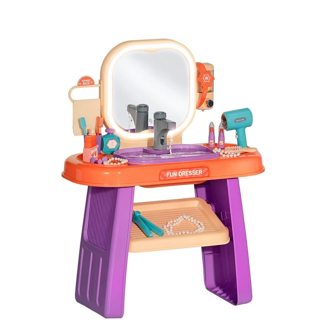 Set Maquillaje Tocador Profesional Peina