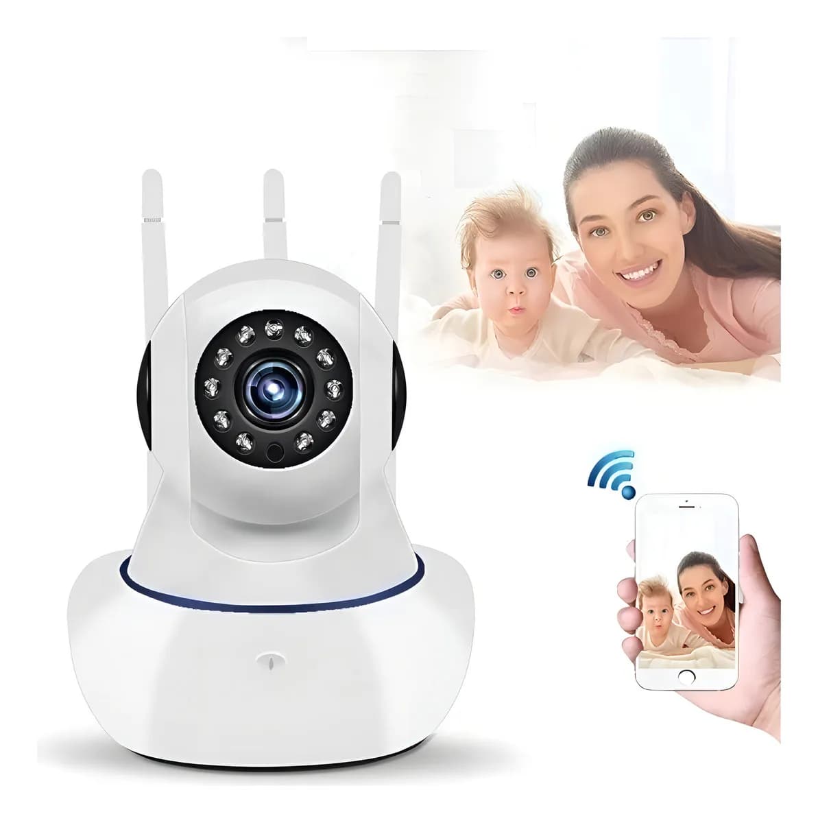 Camara 3 antenas v380