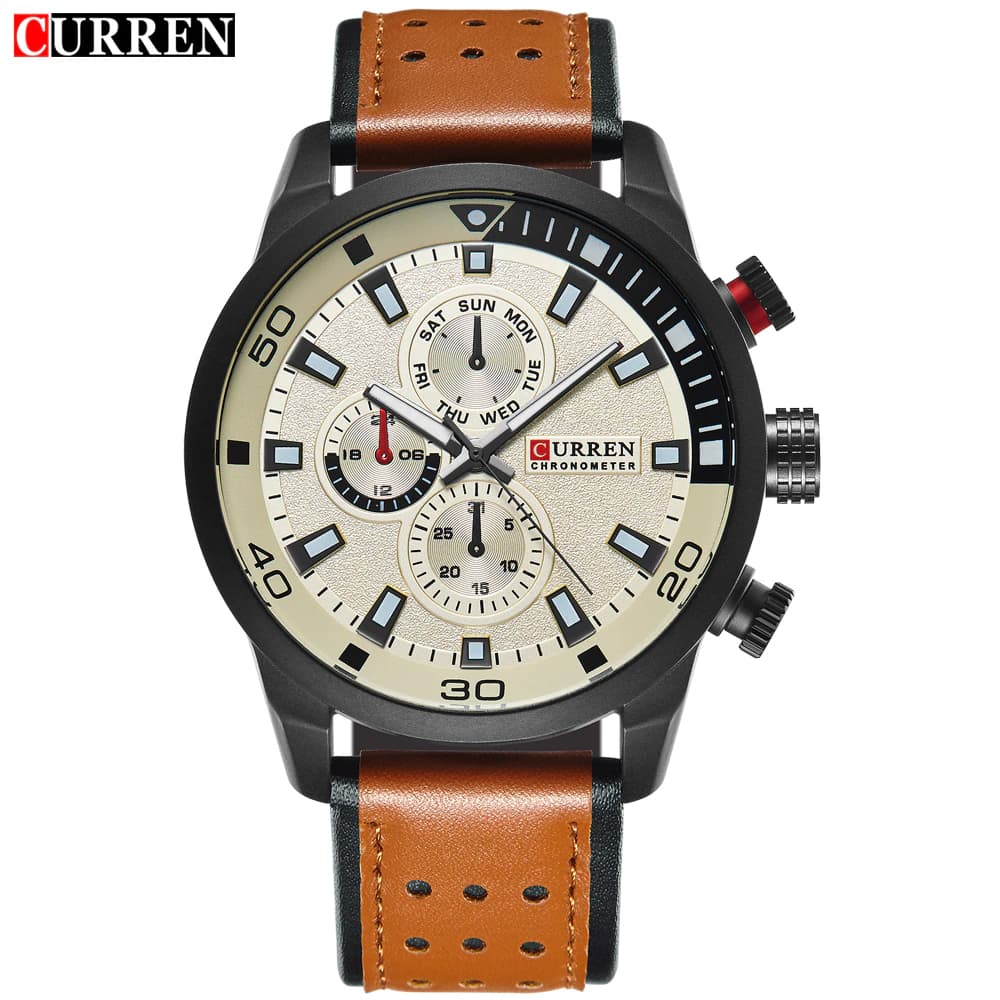 Reloj Curren 8250 Cuarzo Correa cr NU