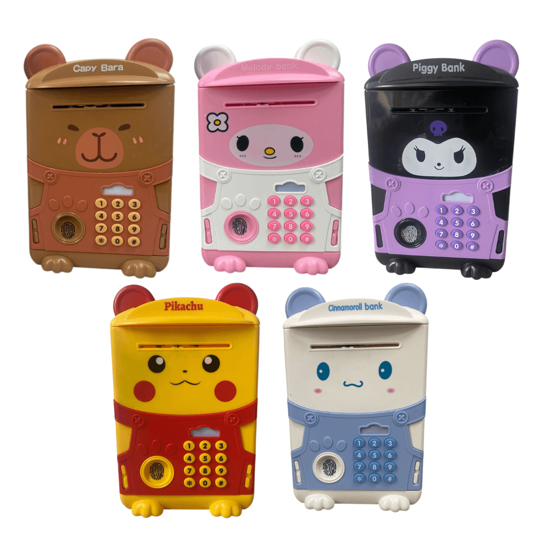 Alcancia Caja Fuerte Electrónica Sanrio