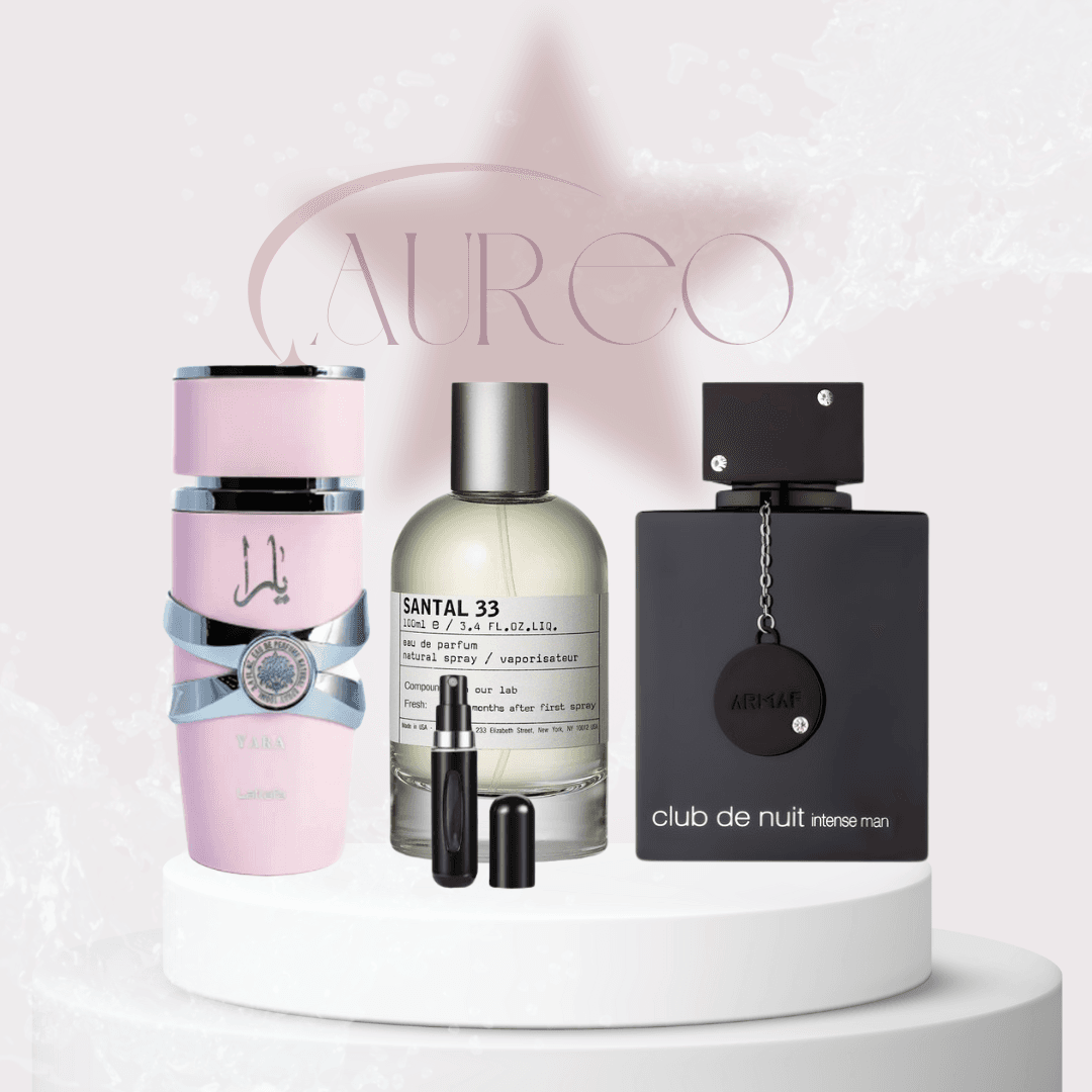 Yara + santal 33 + club de nuit
