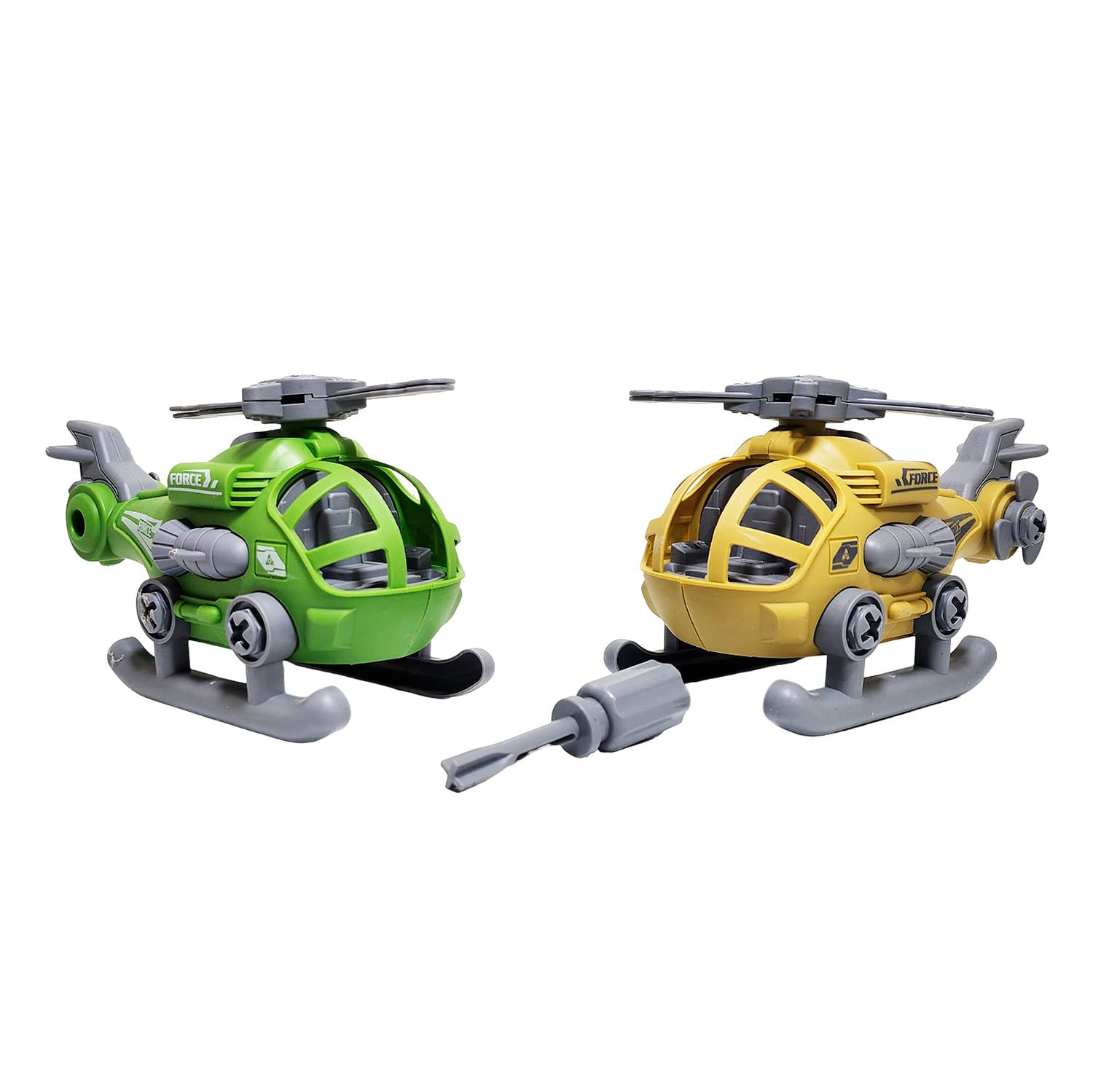 Helicoptero Juguete Armable Interactivo