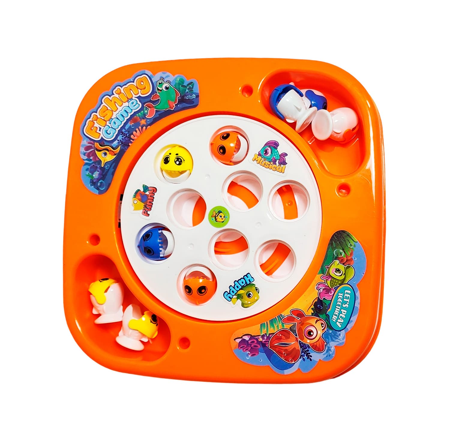 Juego De Pesca Juguete Giratorio Niños