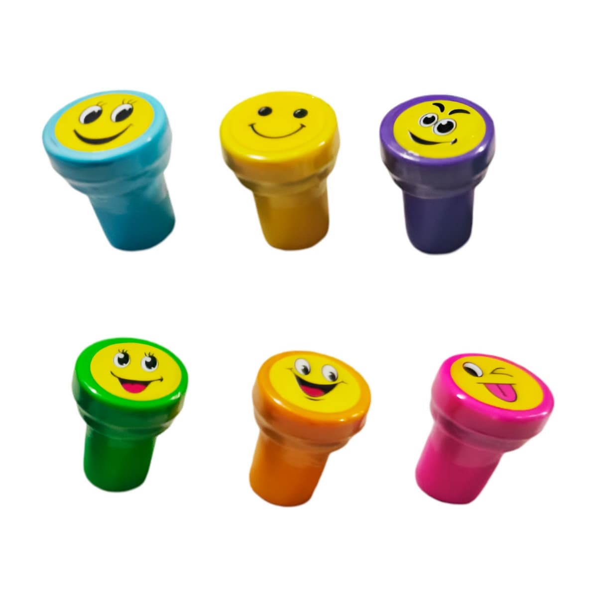 Sellos De Caritas Emoji Didactico X 6 Un