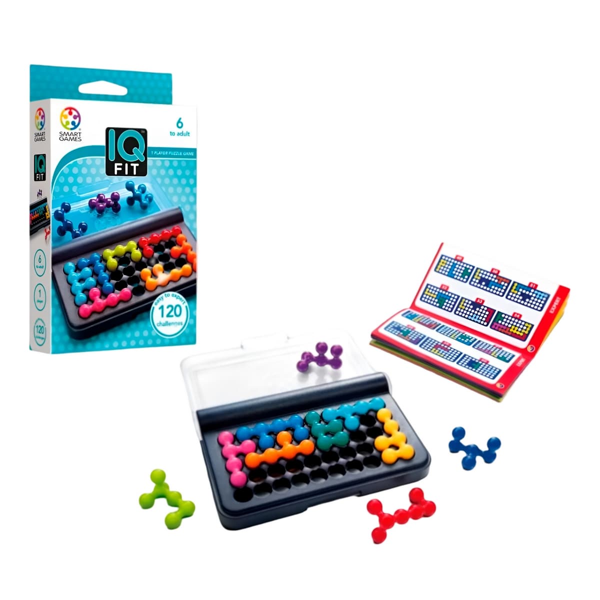 Juego De Mesa Iq 120 Retos Logica Y Estr