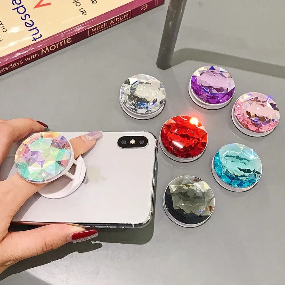 POP SOCKET PIEDRAS PRECIOSAS (x2)