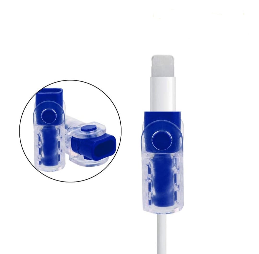 PIN TERMINAL  USB IPHONE COLOR AZUL