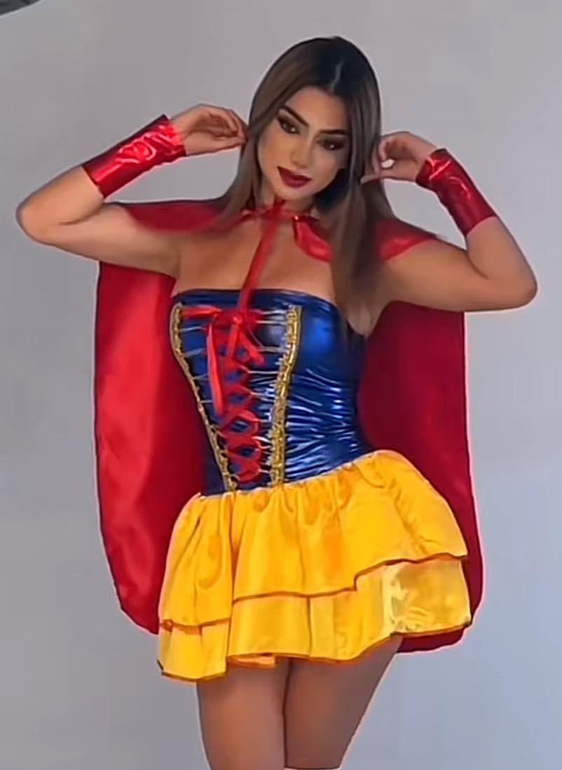 Disfraz mujer BlancaNieves Cosplay