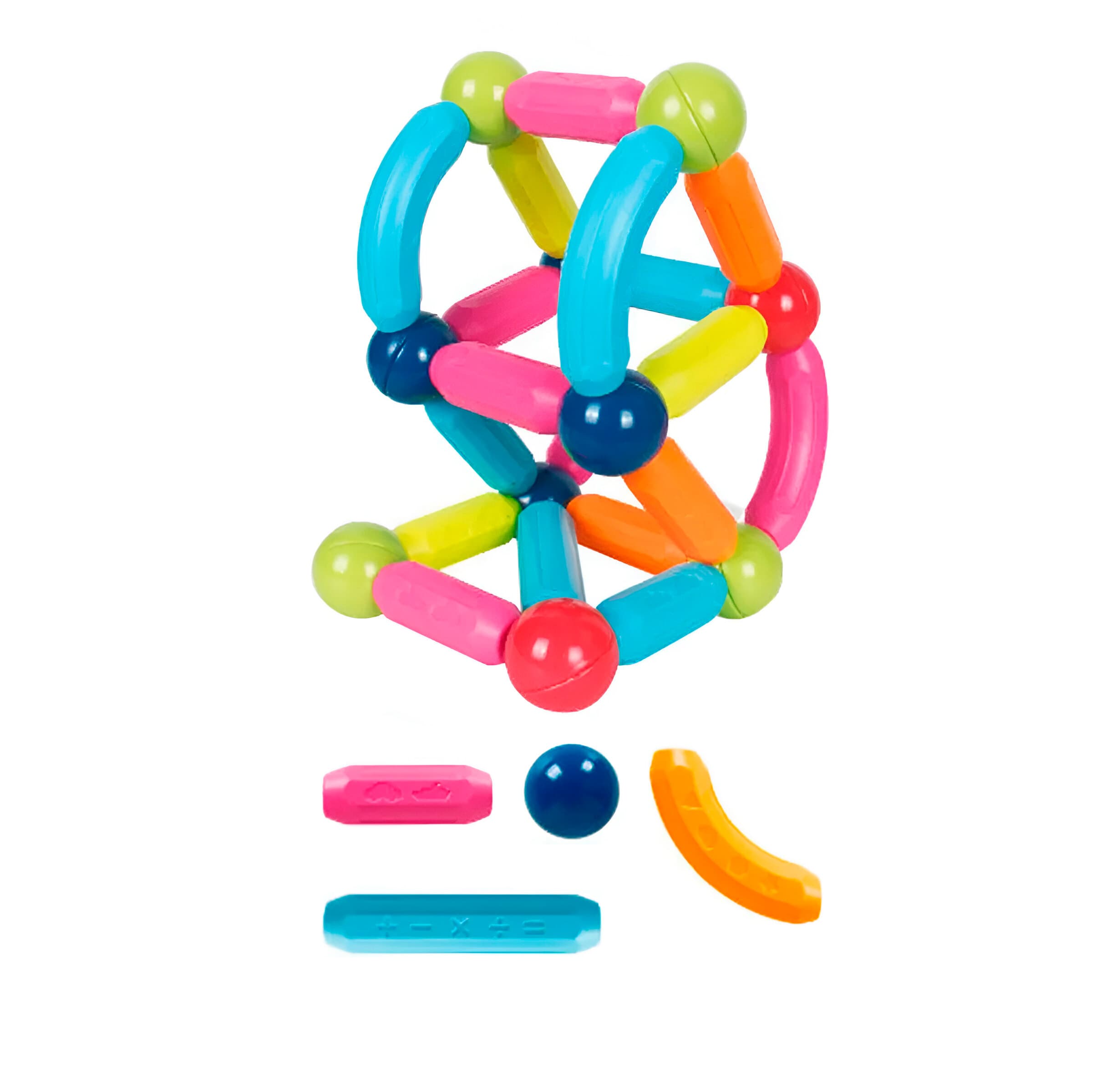 Juego Bloques Figuras Magneticas Didacti