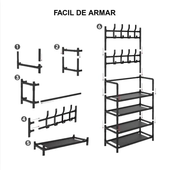 A136 Zapatero NordicOrder Rack