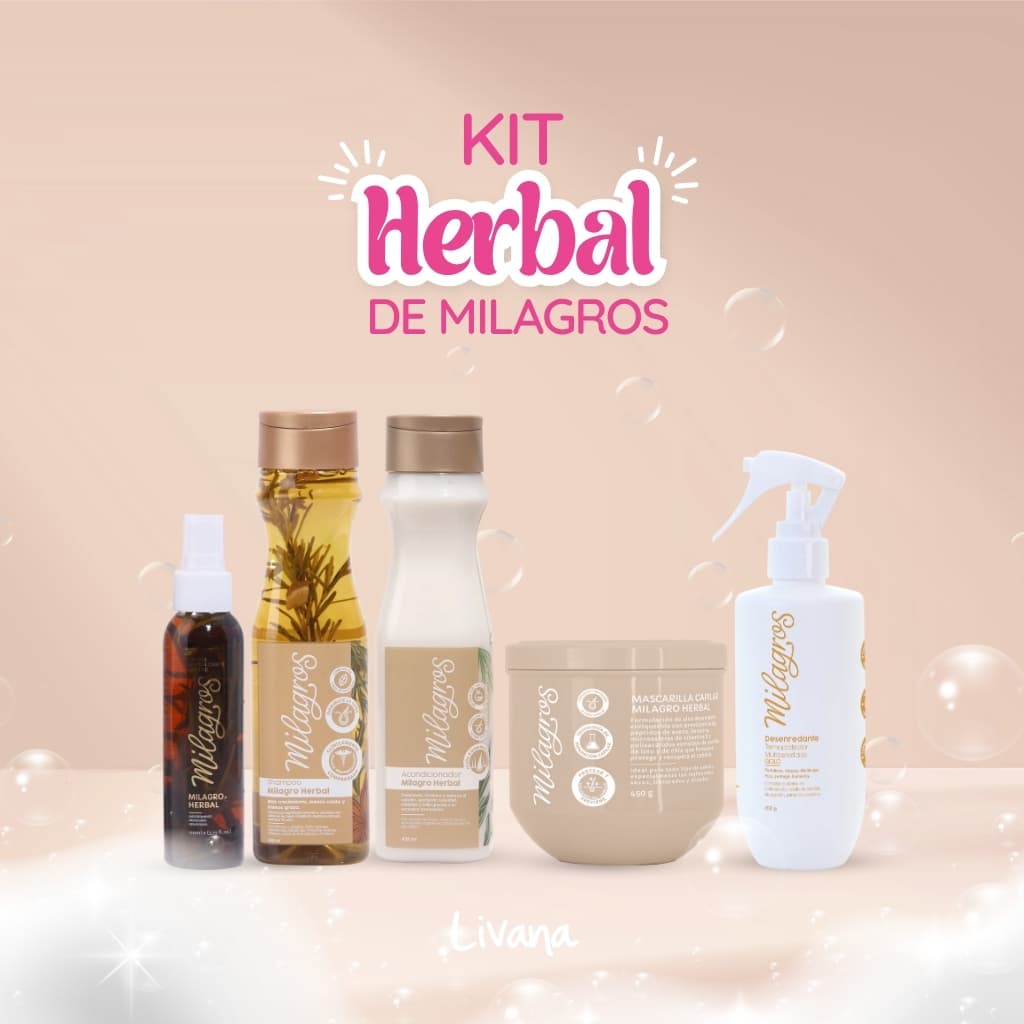 Kit Milagro Herbal Completo