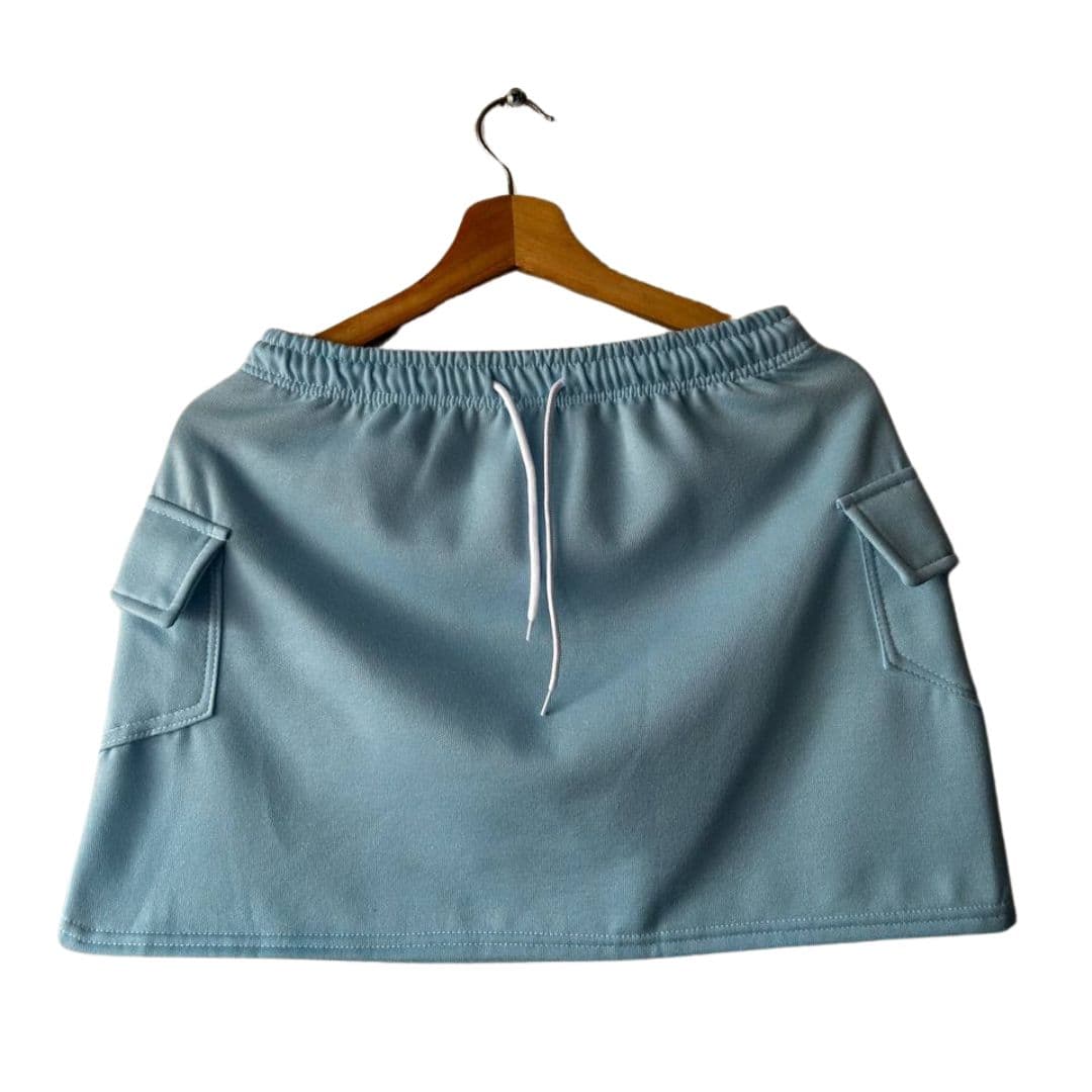 FALDA DAMA AZUL BEBE M