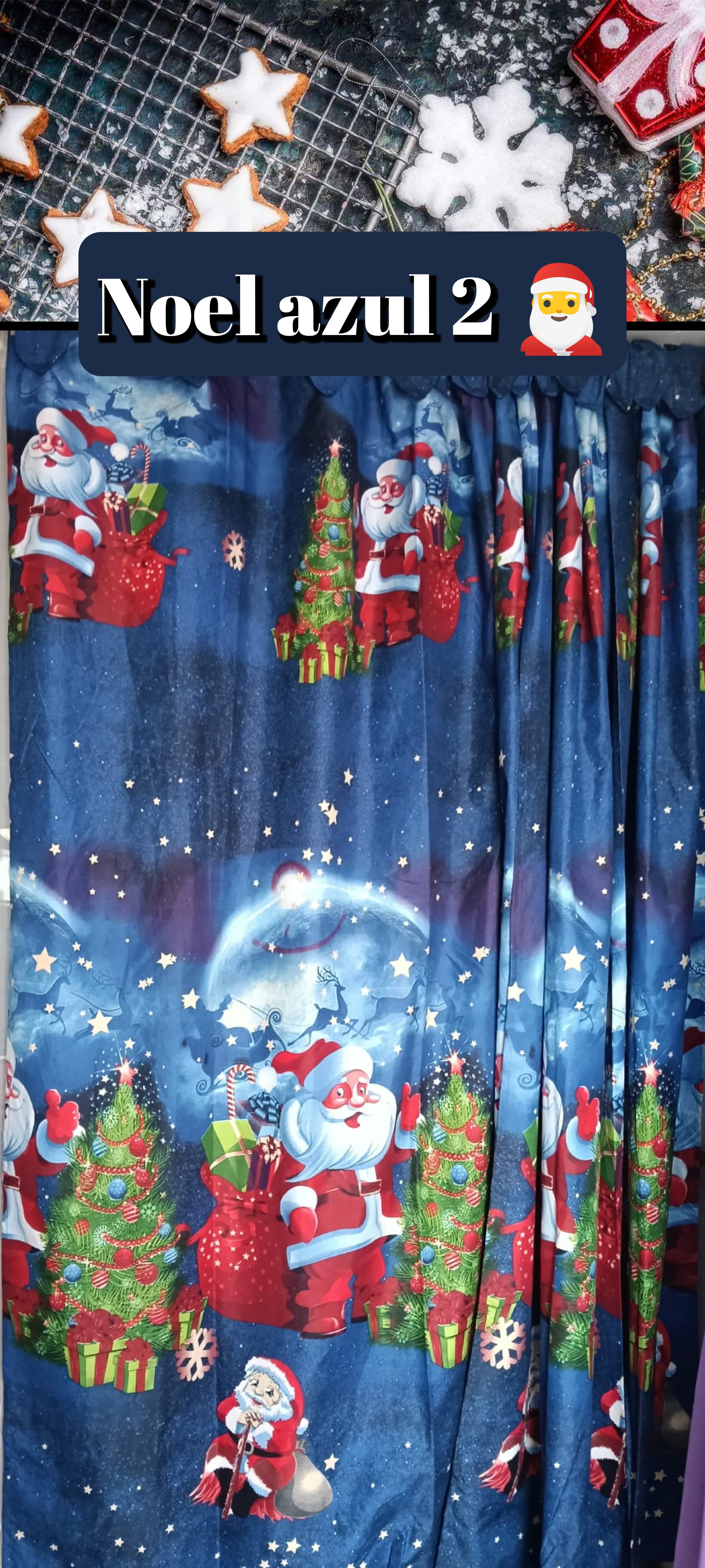 Cortinas navideñas