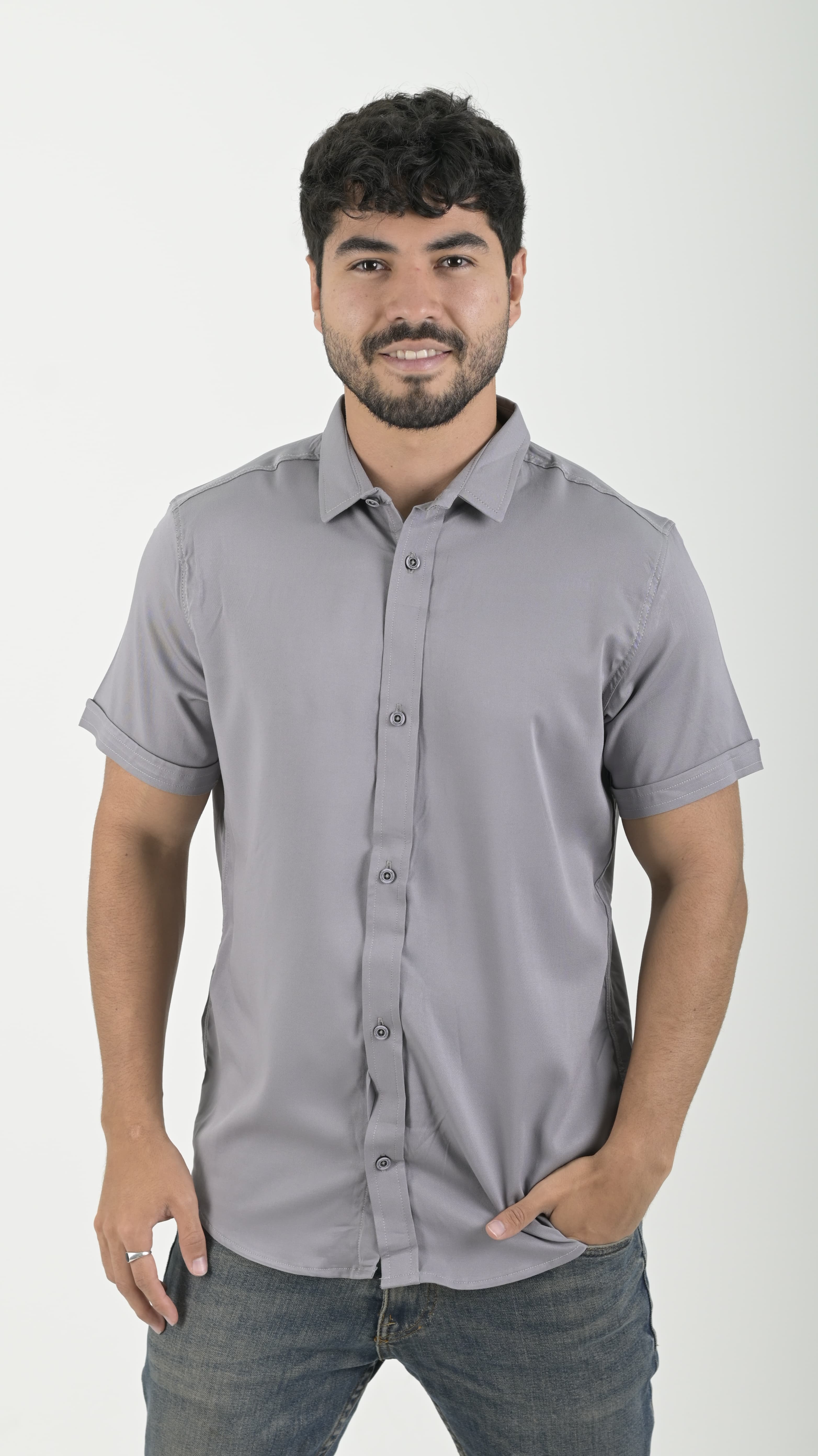 Camisa Chalis cuello Clasico Raton