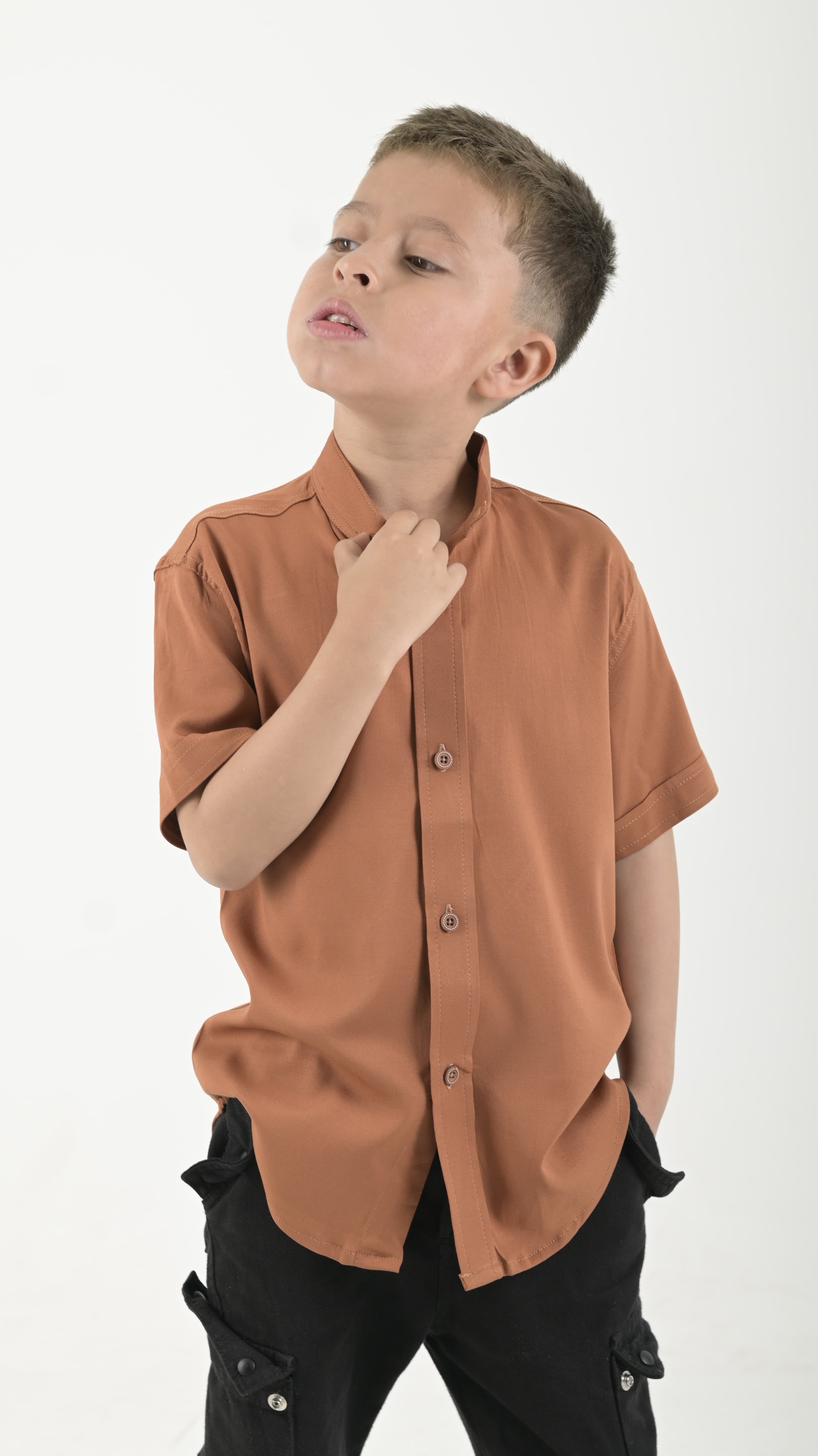 Camisa chalis Niño Amber