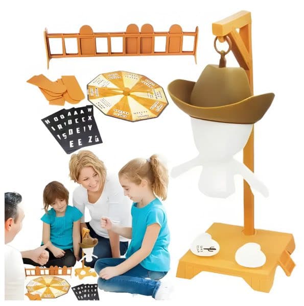 Juego De Mesa Ahorcado 3d