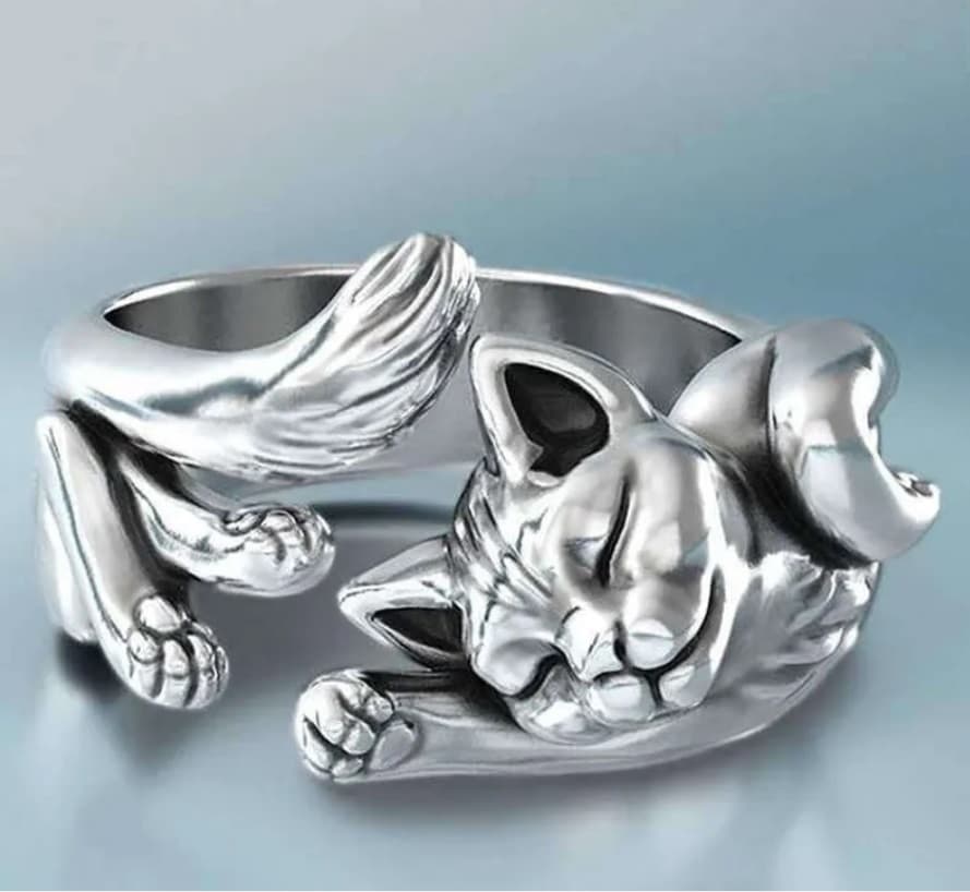 Anillo de Gato Ajustable