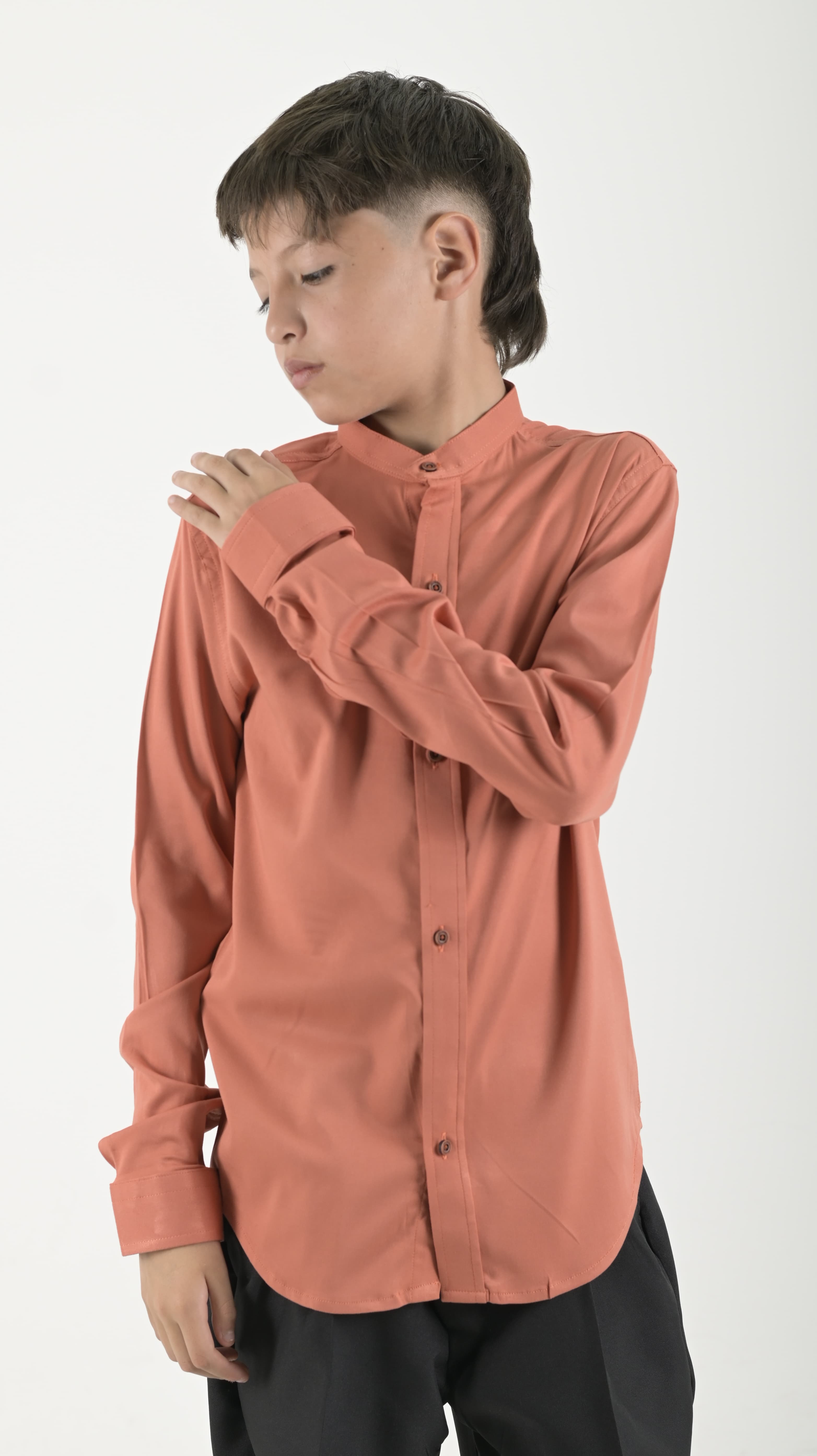 Manga larga niño Coral
