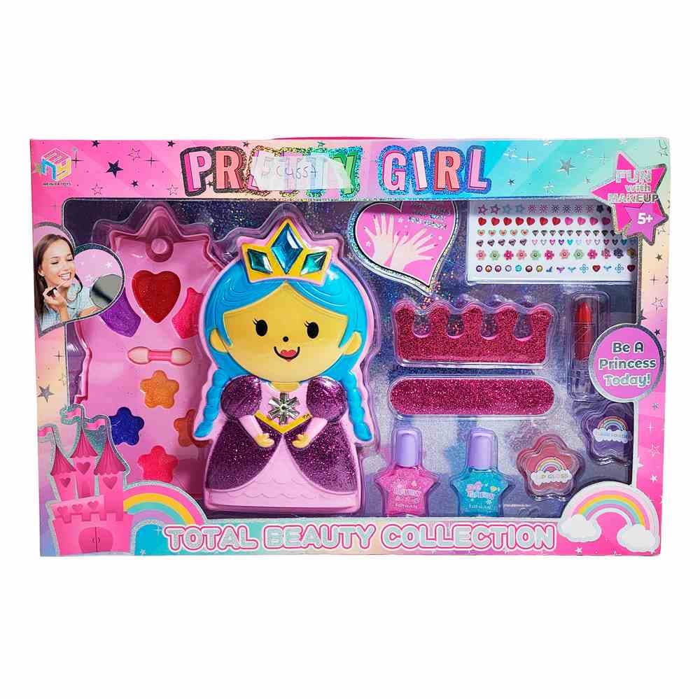Kit Set De Maquillaje Manicure Figura Pr
