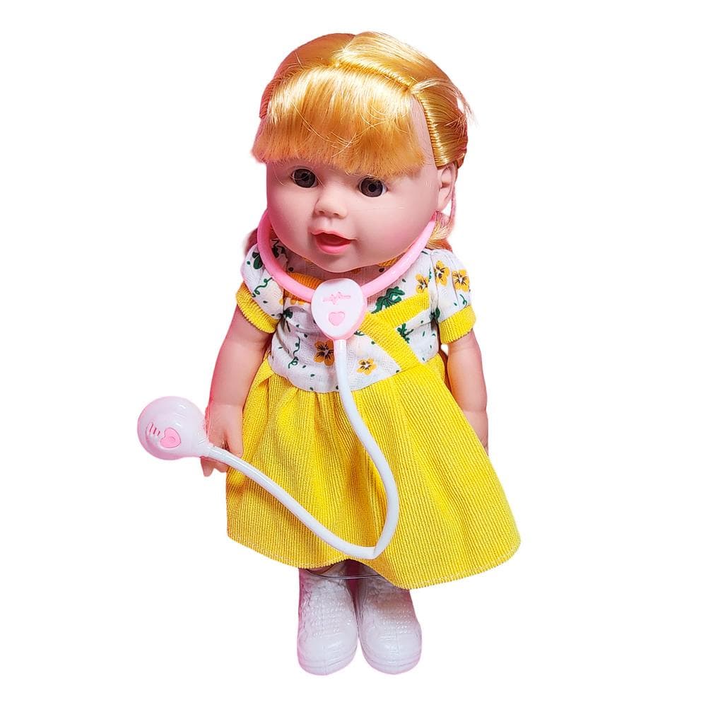 Muñeca Bebe Doctora Interactiva Estetosc
