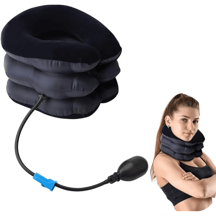 Collar de traccion cervical inflable