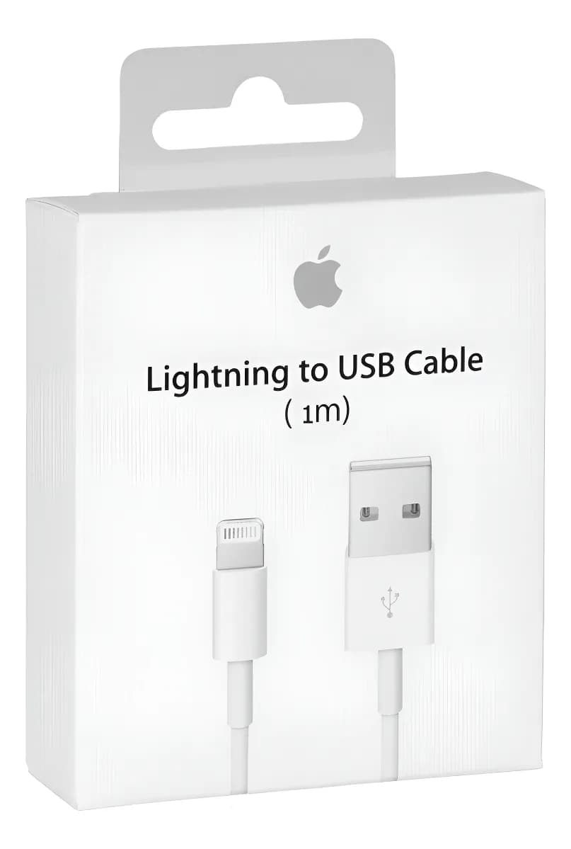 CABLE USB A LIGHTNING 1 METRO AAA (x2)
