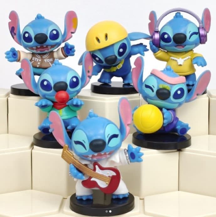 Figuras Muñecos Coleccionables X6 Stitch