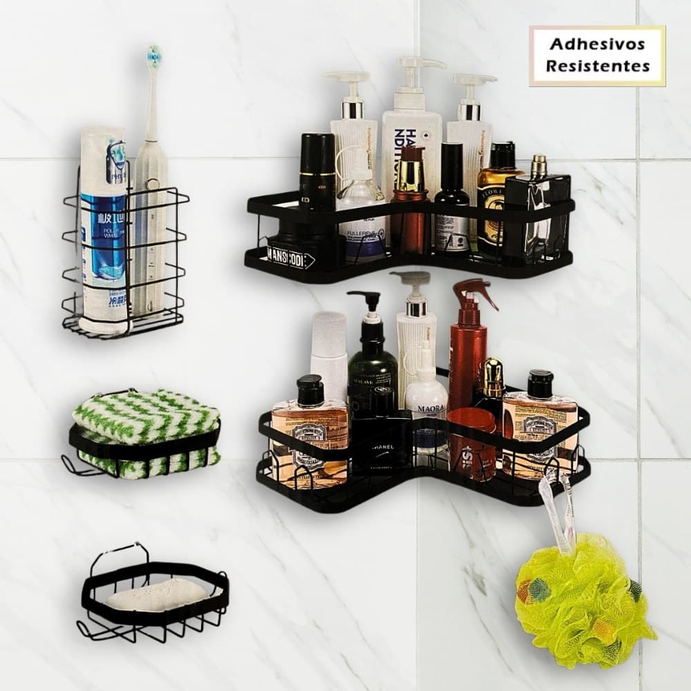 Organizador Estante Ducha Esquinero Set5