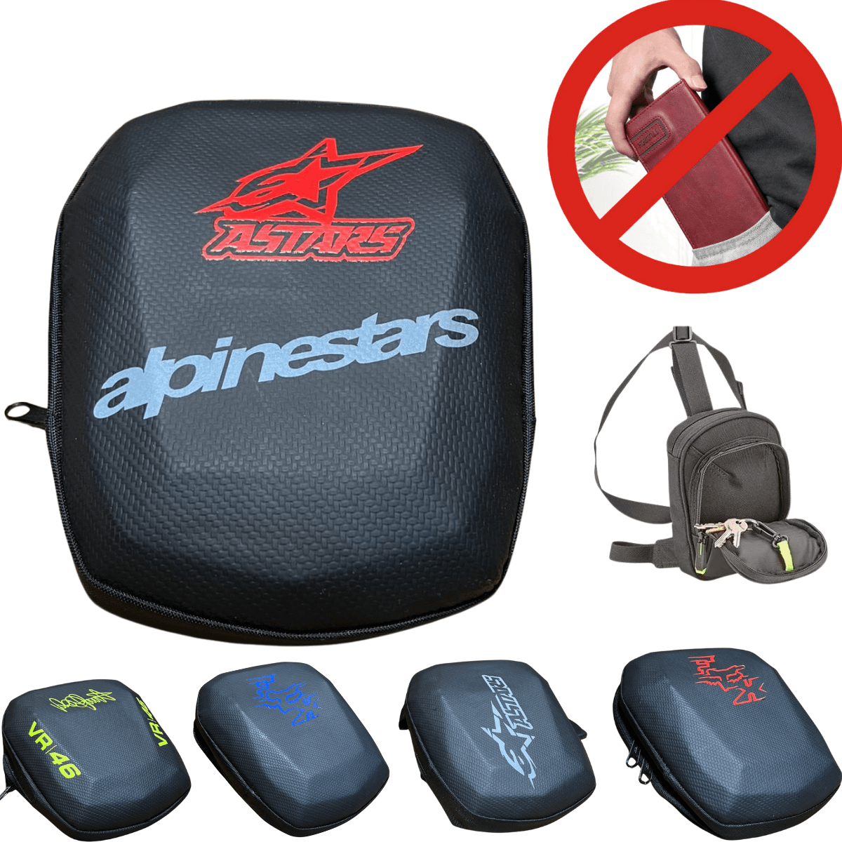Piernera rígida Alpinestar fox moto lujo
