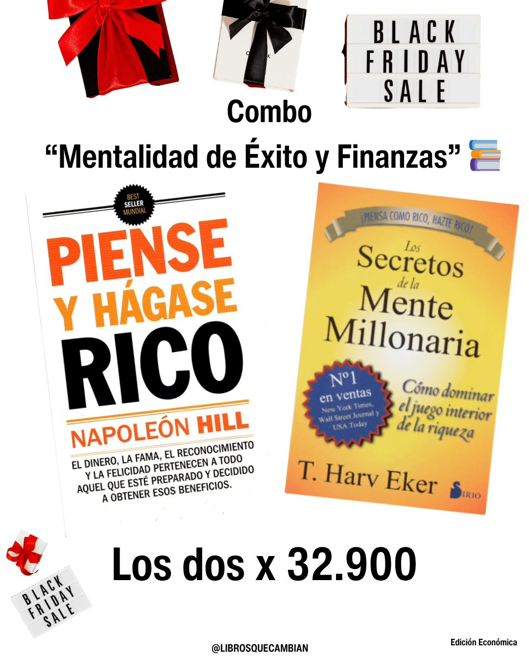 Combo  “Mentalidad de Éxito y Finanzas”