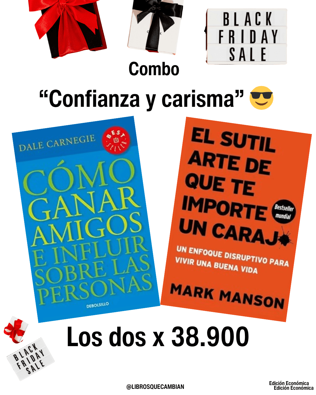 Combo  “Confianza y carisma” 😎