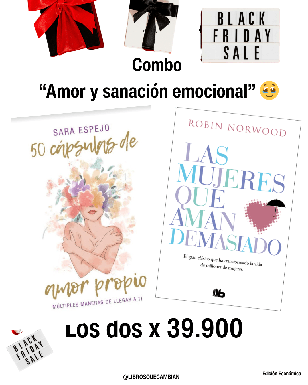 Combo  “Amor y sanación emocional” 🥹