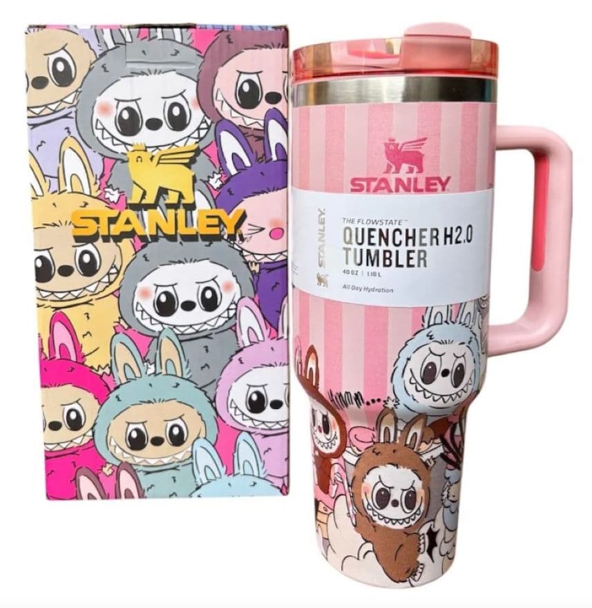 Termo De Acero Inoxidable Stanley Labubu