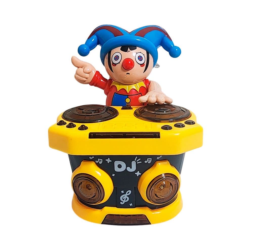 Payaso Robot Dj Musica Movimiento Luces