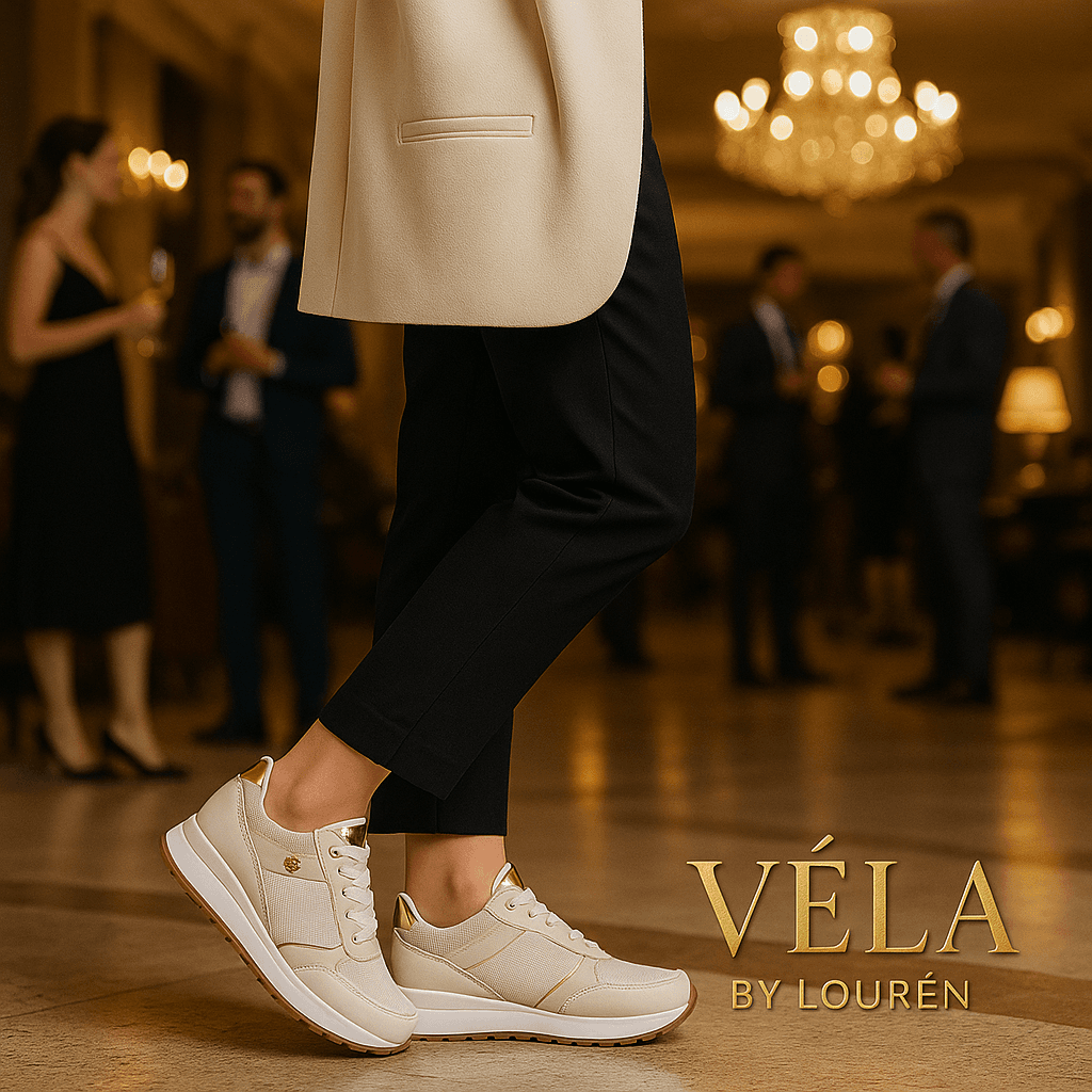 Tenis Depor Vela Beige Bta