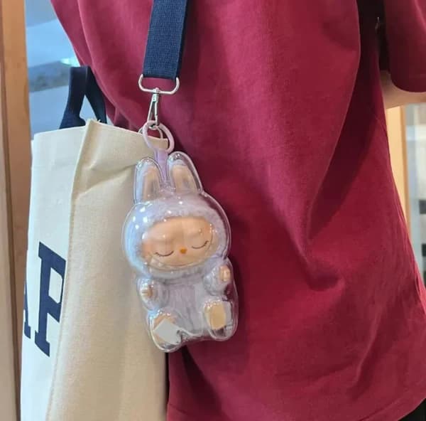 Funda Plástica Protectora Muñeco Labubu