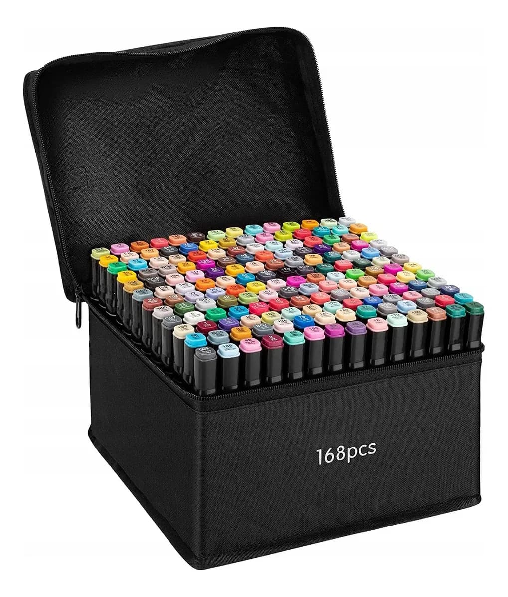 Marcadores x 168 piezas