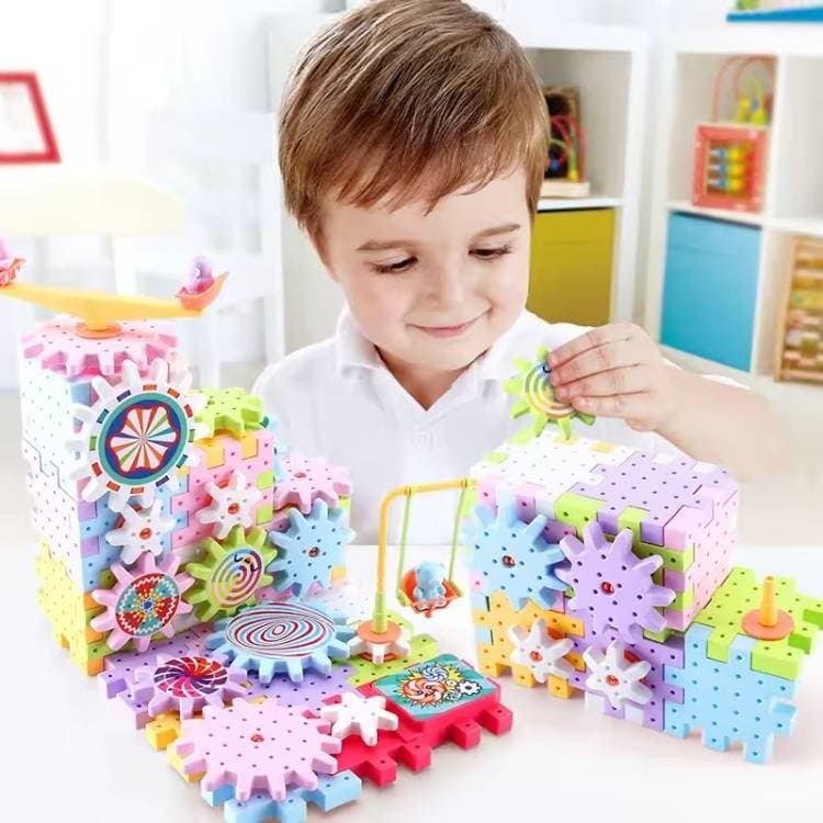 KIT JUEGO DIDACTICO DE ENGRANAJES 97 PZS