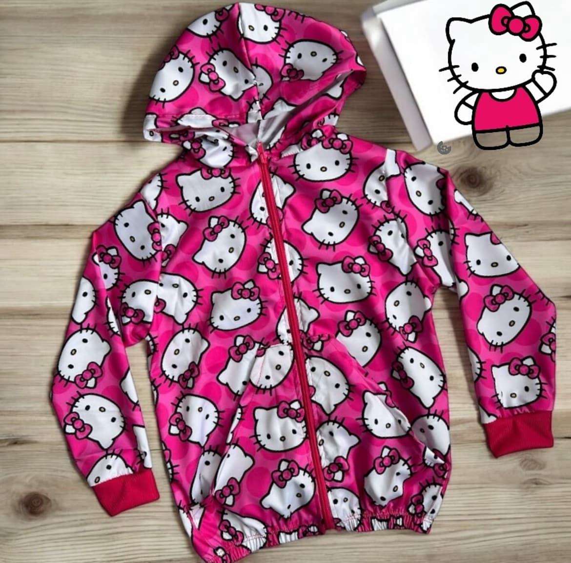 Chaqueta Rompevientos HelloKitty Niña