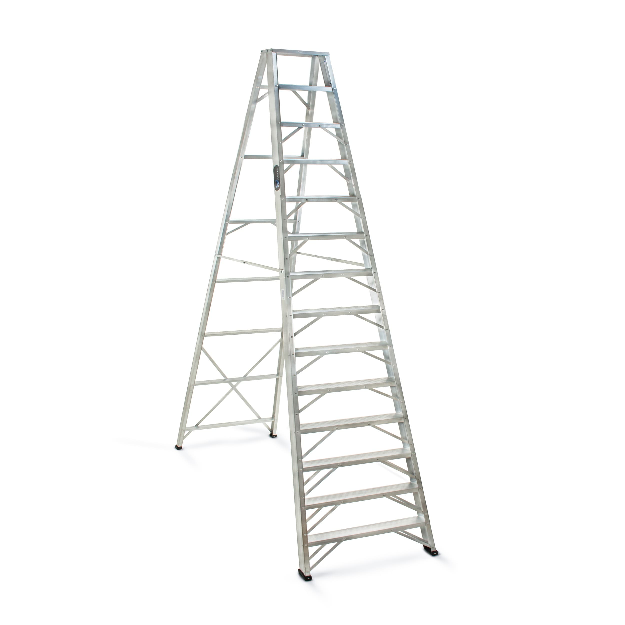 Escalera en Aluminio 14 pasos 420 cm En