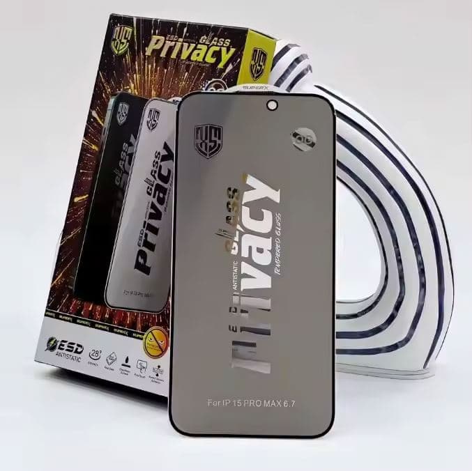 vidrio Anti espía templado para iPhone
