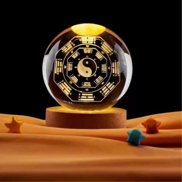 Esfera 3D Yin Yang Grande