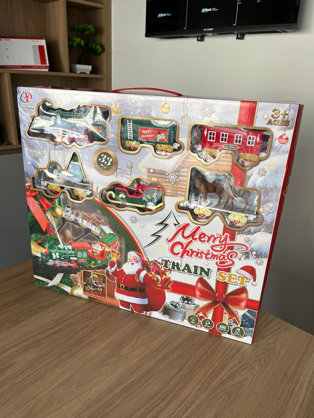 Tren Navideño Para Arbol