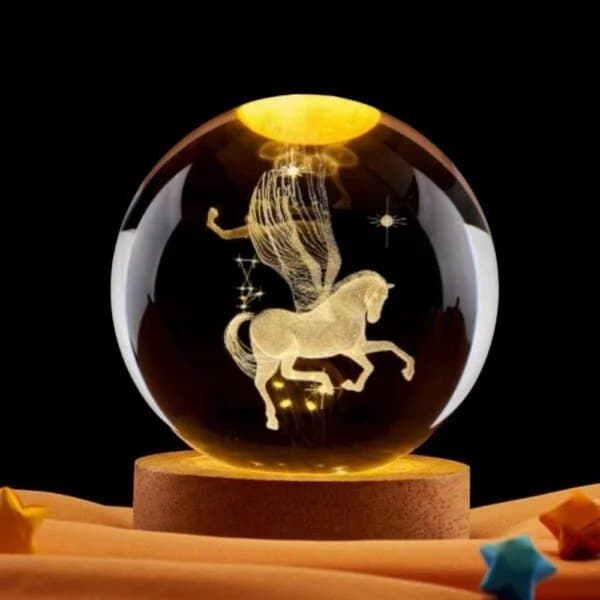 Esfera 3D Pony Pegasus Grande
