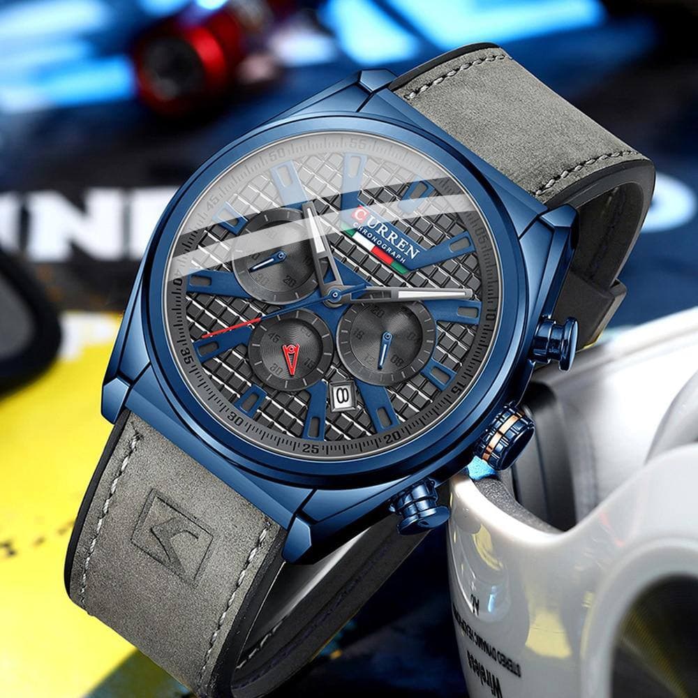 Reloj Curren 8392 Pulso Cuero Hombre