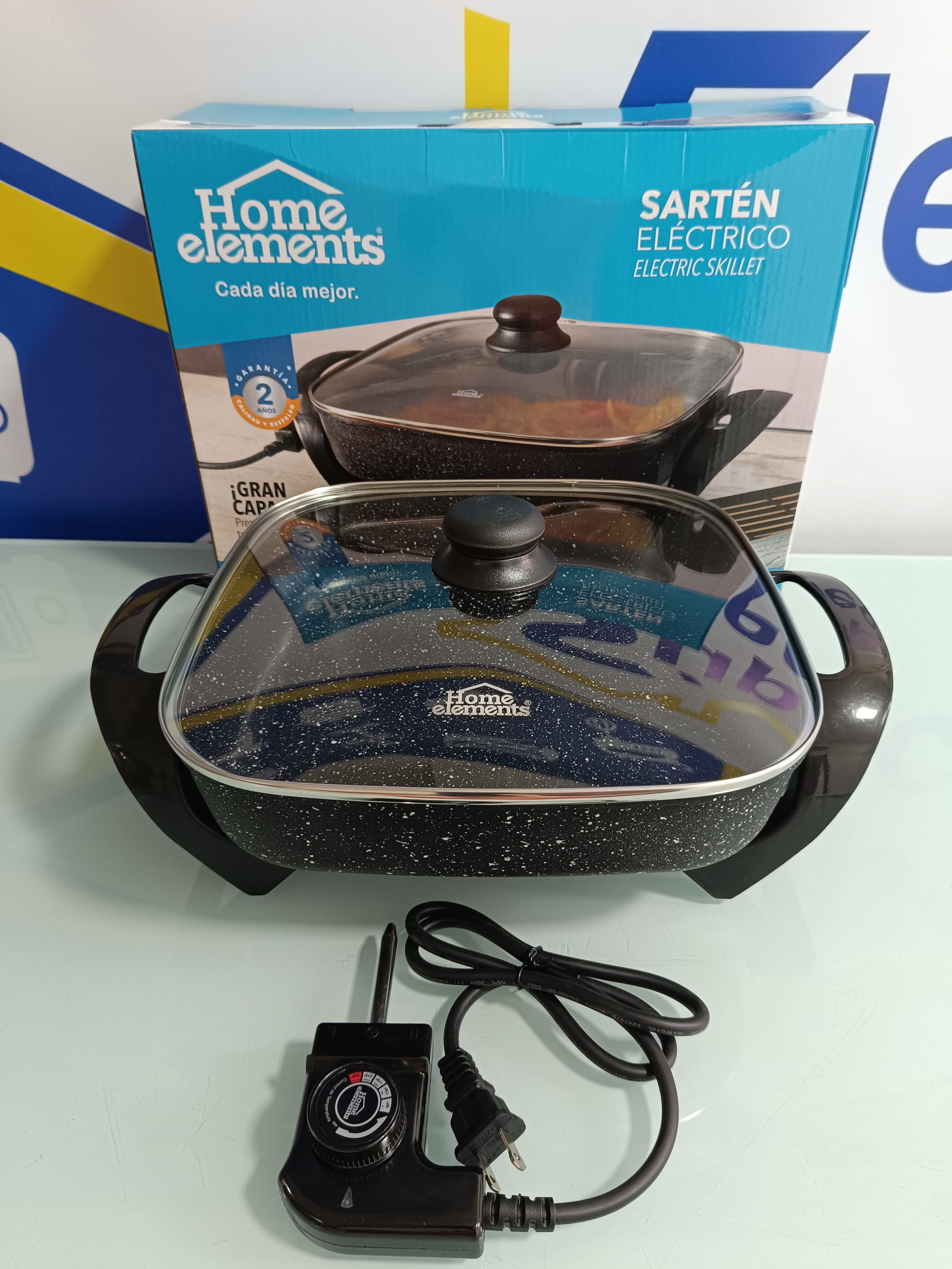 sarten electrico 30x30cms home elements