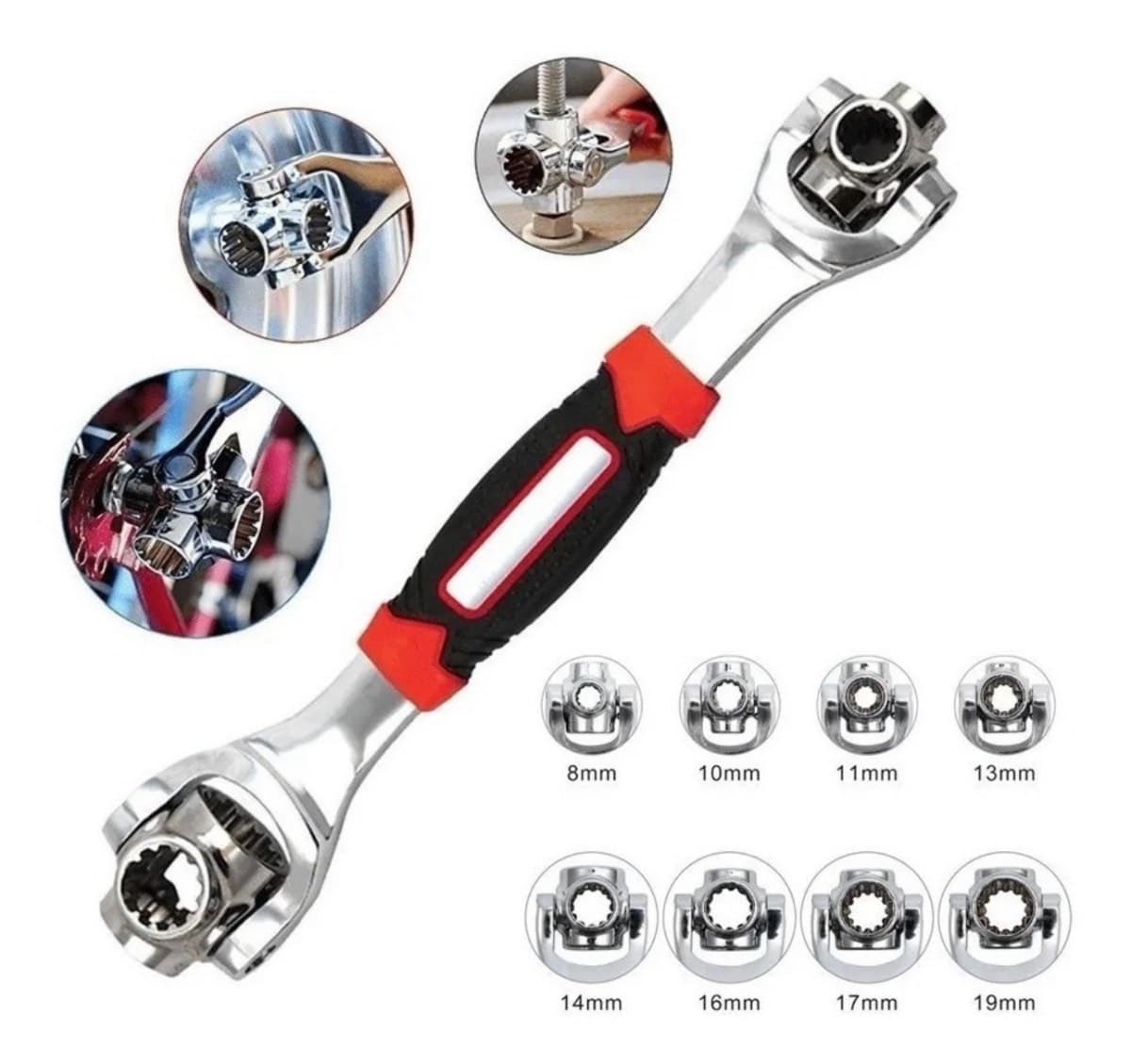 LLAVE UNIVERSAL MULTICOPAS 8 EN 1