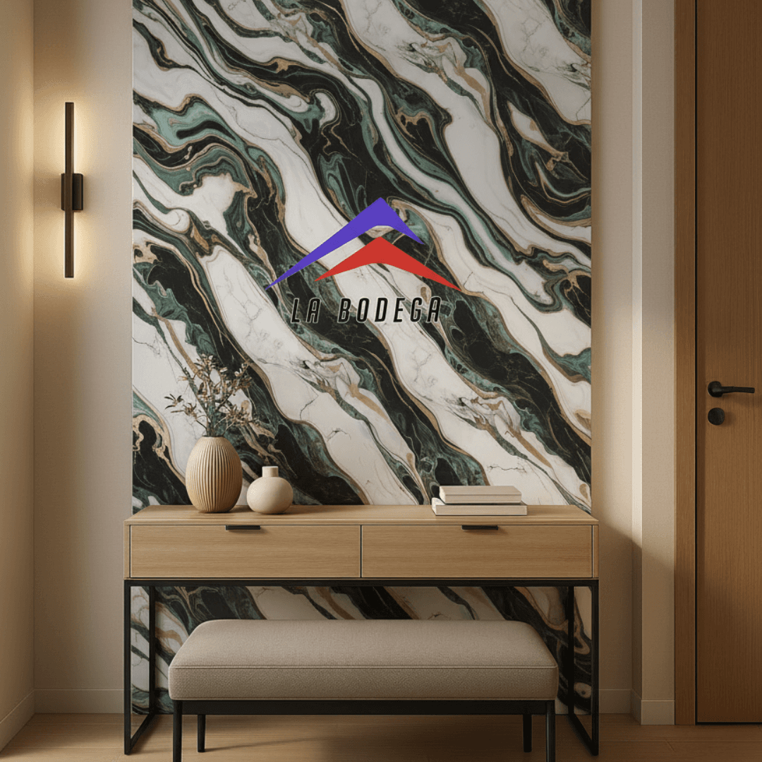 Rollo de marmol adhesivos W001