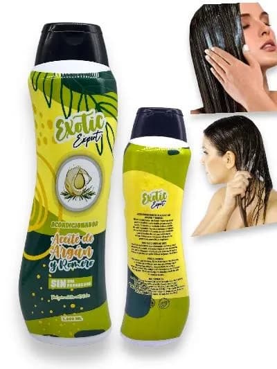 ACONDICIONADOR DE ARGAN Y ROMERO X LITRO