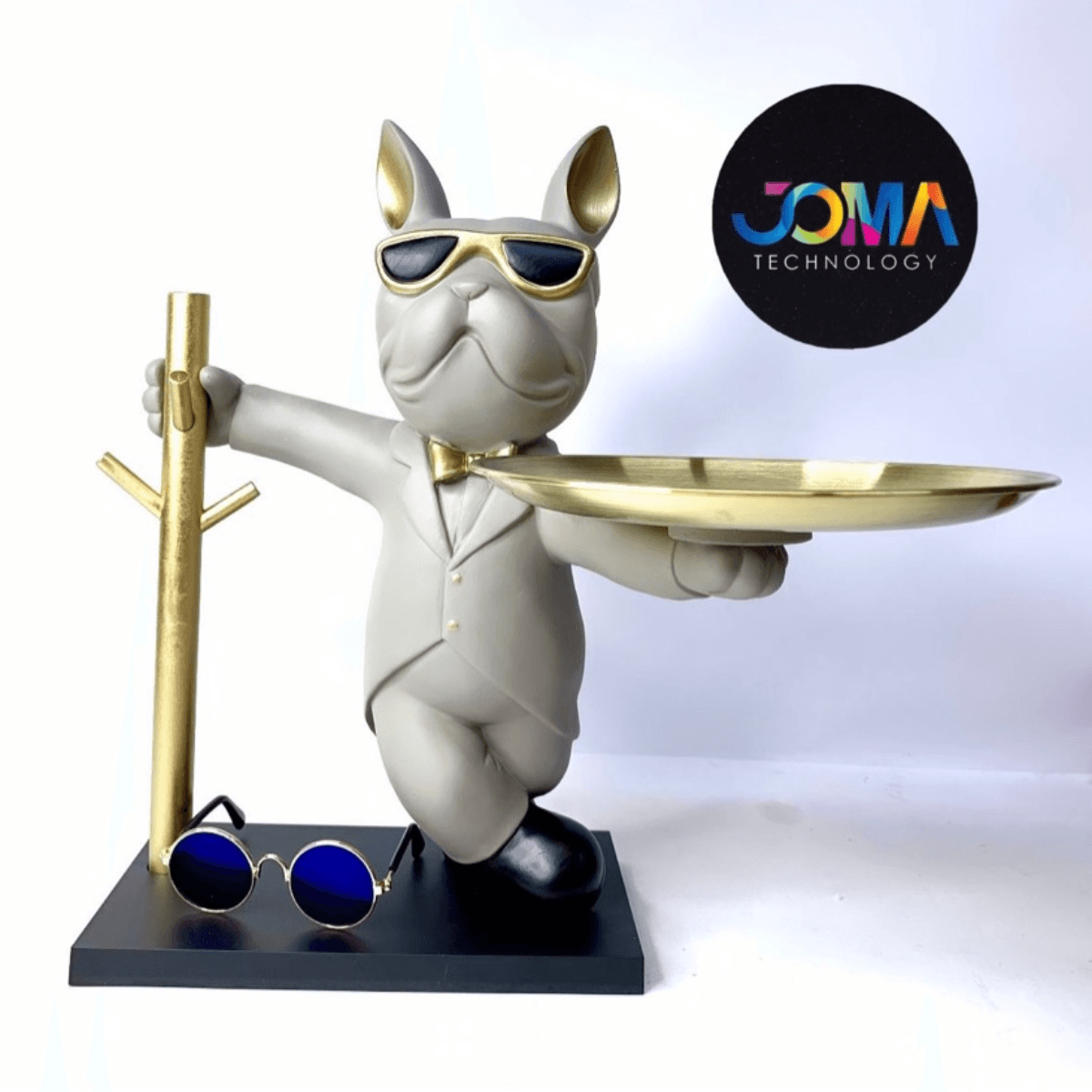 Escultura de perro